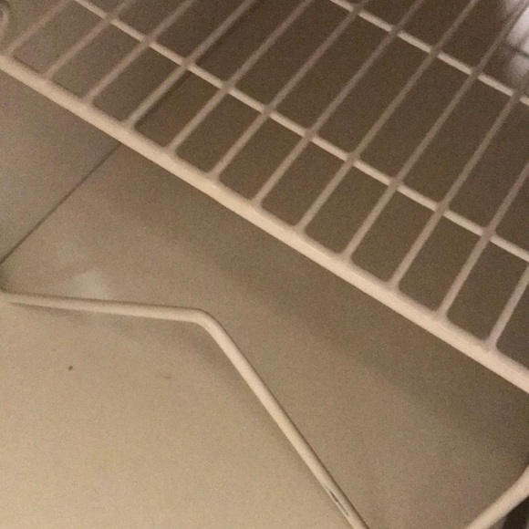 White Metal Wire Shelf Final Sale - Picture 1 of 5